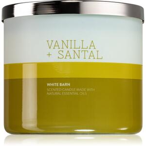 Bath & Body Works Vanilla & Santal mirisna svijeća 411 g