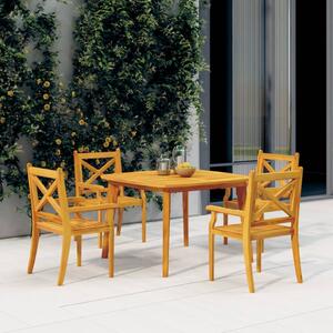 VidaXL Vrtni stol 110 x 110 x 75 cm od masivnog bagremovog drva