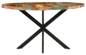 VidaXL Blagovaonski stol 140 x 80 x 75 cm od masivnog obnovljenog drva
