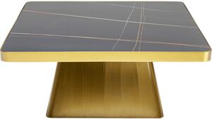 Klupski stolić Miler Gold 80x80