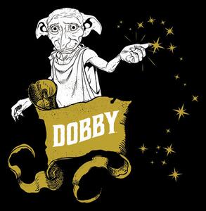 Ilustracija Harry Potter - Dobby, (26.7 x 40 cm)