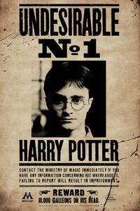Umjetnički plakat Harry Potter - Undesirable No 1, (26.7 x 40 cm)