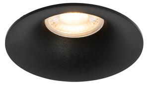 Pametni ugradbeni reflektor crni uklj. Wifi GU10 50mm - Gijs