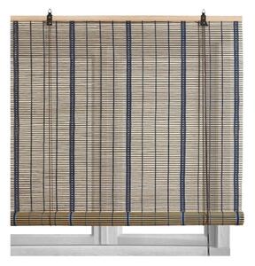 Plavo-smeđa rolo zavjesa od bambusa 120x180 cm Natural Life - Casa Selección
