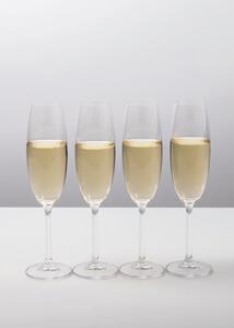 Set od 4 čaše za šampanjac Mikasa Julie, 237 ml