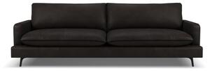 Tamno siva kožna sofa 260 cm Virna – Micadoni Home