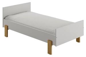 Svijetlo sivi krevet 70x140 cm Cube - Pinio