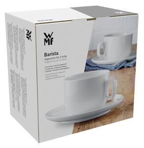 Bijele porculanske šalice u setu 2 kom za cappuccino 160 ml Barista – WMF