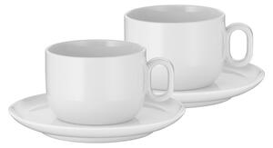 Bijele porculanske šalice u setu 2 kom za cappuccino 160 ml Barista – WMF