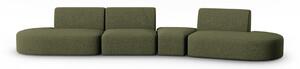 Zelena sofa 412 cm Shane – Micadoni Home
