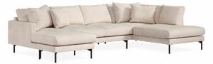Kutna garnitura Ophliva 108, Beige, 87x332x210cm