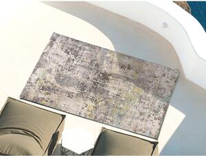 Sivo-bež vanjski tepih 290x200 cm Sassy - Universal