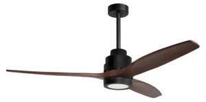 SABAL PLAFONSKI VENTILATOR LED 12W/3000K/800lm/IP20/MATT CRNA & SMEĐA NL5231401