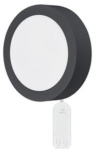Ferotehna LED panel (Ø x V: 145 x 31 mm, 9 W, 855 lm, Antracit, Okrugla)
