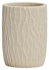 Camargue Kupaonska čaša Sand Waves (Poliesterska smola, Visina: 10,2 cm)