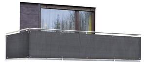 Sivi balkonski paravan 500x85 cm - Maximex
