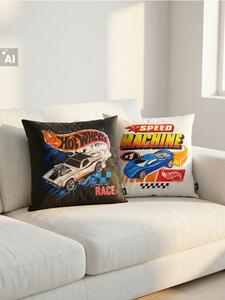 Sinsay - Set jastučnica s motivom Hot Wheels 2 kom