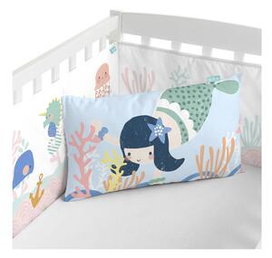 Pamučna ogradica za krevetić Moshi Moshi Seamaid, 210 x 40 cm