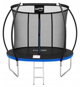 Vrtni trampolin 252 cm (8FT) s unutarnjom zaštitnom mrežom i ljestvama Plava