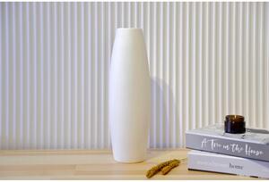 Bijela keramička vaza Rulina Roll, visina 38 cm