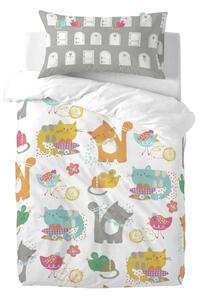Dječja pamučna jastučnica Moshi Moshi Cat & Mouse, 50 x 75 cm