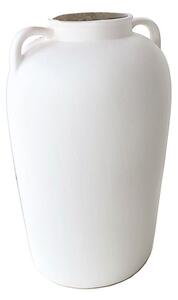Bijela keramička vaza Rulina Pottle