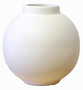 Bijela keramička vaza Rulina Topik