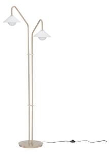 Bež stojeća svjetiljka sa staklenim sjenilom (visina 165 cm) Come – Hübsch