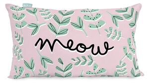 Pamučna dvostrana jastučnica Moshi Moshi Meow, 50 x 30 cm