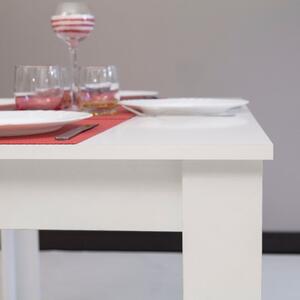 Bijeli blagovaonski stol 110x70 cm Nice - TemaHome