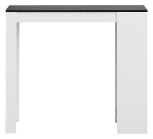 Bijeli barski stol s crnom pločom 115x50 cm Aravis - TemaHome