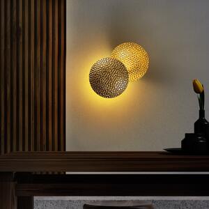 LED zidna lampa u zlatnoj boji ø 21 cm Yosma – Opviq lights