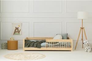 Dječji krevet od masivnog bora 90x160 cm u prirodnoj boji Mila CPW – Adeko