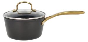 Aluminijska tava za umake s poklopcem/s neprianjajućom površinom prikladna za indukcijsko kuhalo 1,5 l – Holm