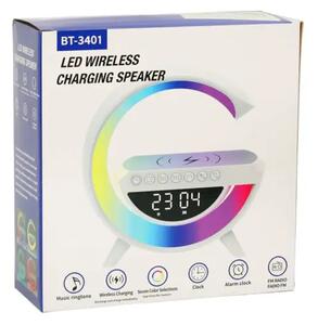 Multifunkcionalna RGB LED lampa s bežičnim punjačem i Bluetooth zvučnikom