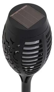 Set 4 solarne vrtne lampe u obliku baklji