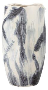 Crno-bijela vaza od kamenine (visina 37 cm) Elira – Bloomingville