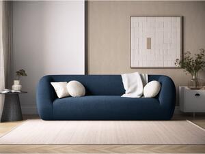 Plava sofa od bouclé tkanine 230 cm Essen – Cosmopolitan Design