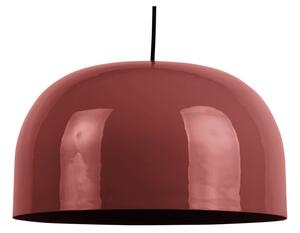Crvena viseća svjetiljka s metalnim sjenilom ø 40 cm Dome – Leitmotiv