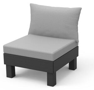 Siva vrtna fotelja Cantara – Keter