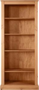 Biblioteka od masivnog bora u prirodnoj boji 181x31 cm Mille – Støraa