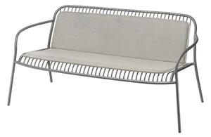 Sivi vrtni jastuk za sjedenje za klupu 111x75 cm Yua – Blomus