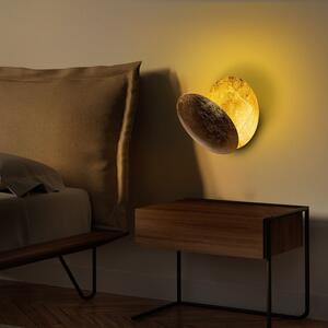 LED zidna lampa u zlatnoj boji ø 25 cm Yosma – Opviq lights