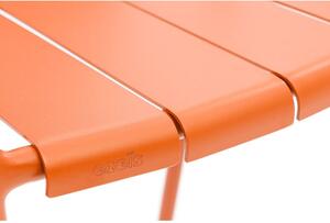 Narančaste metalne vrtne barske stolice u setu 2 kom Fleole – Ezeis