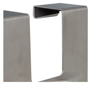 Metalna vješalica za vrata u mat srebrnoj boji 13 cm – Casa Selección