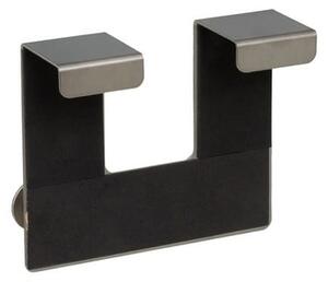 Metalna vješalica za vrata u mat srebrnoj boji 13 cm – Casa Selección