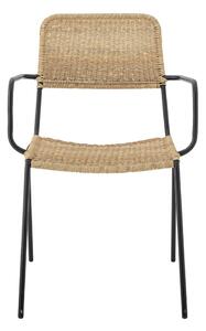 Blagovaonske stolice u setu 2 kom od umjetnog ratana u prirodnoj boji Paisley – Bloomingville