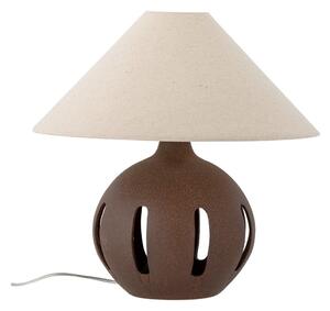 Krem stolna lampa s tekstilnim sjenilom (visina 40,5 cm) Liana – Bloomingville