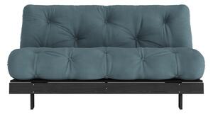 Petrolej zelena sklopiva sofa 160 cm Roots Black Night – Karup Design