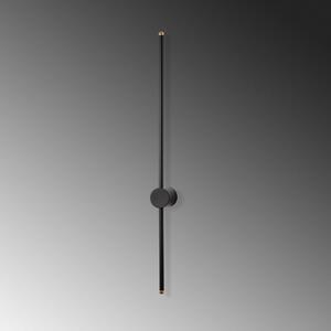 Crna LED zidna lampa ø 7 cm Sword – Opviq lights